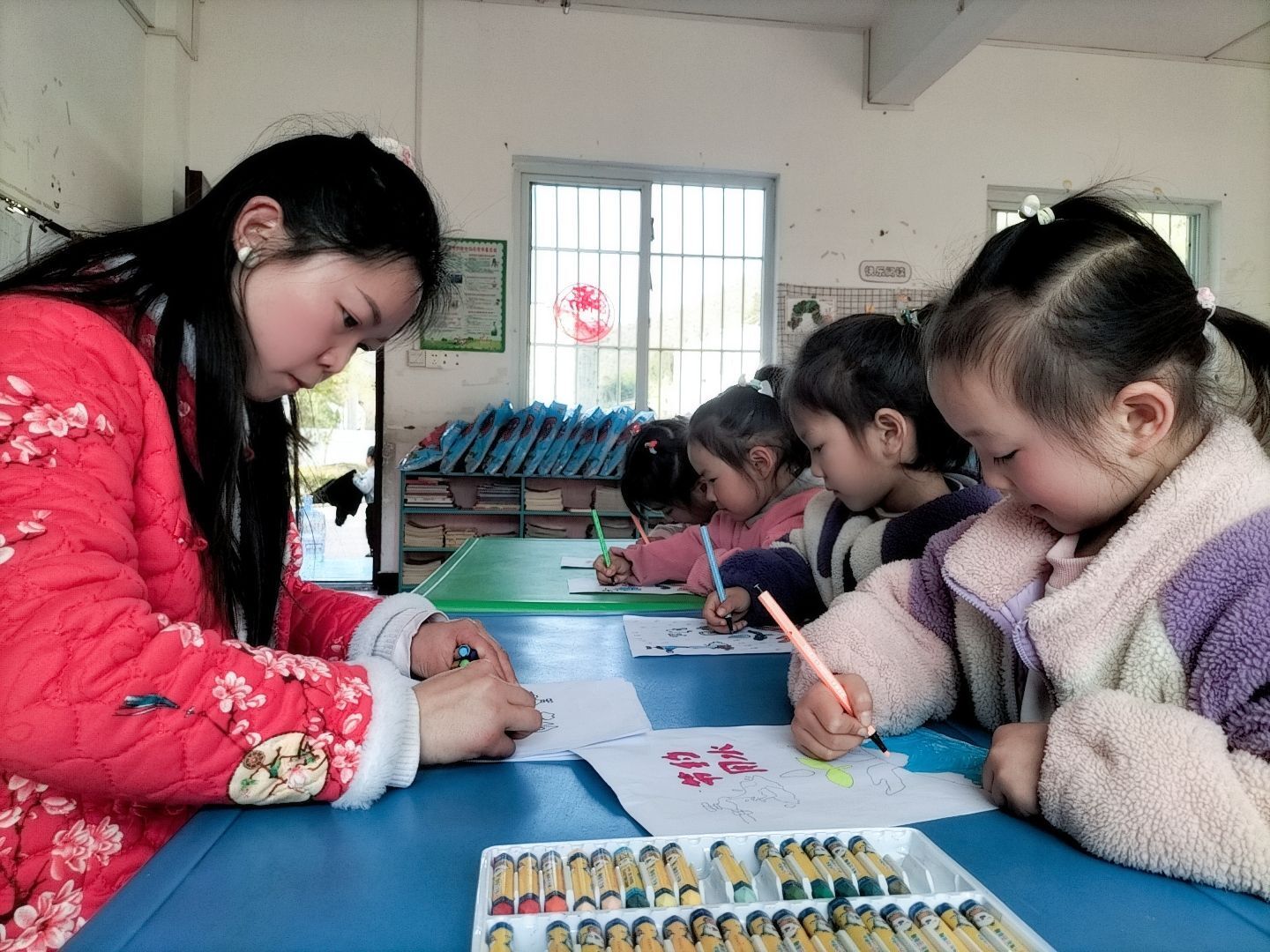 双台乡中心幼儿园开展中国水周主题活动