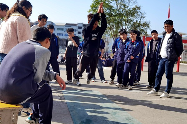 宝丰中学：体育中考 “模拟考”促“精准练”