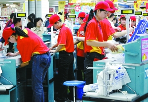 家乐福被要求脱下“奥运帽” 标志涉嫌侵权(图)