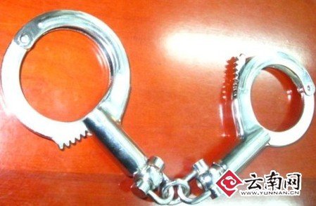 这是跟铐住邢鲲双手的同类型手铐