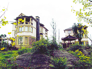 文强在仙女山上的别墅。